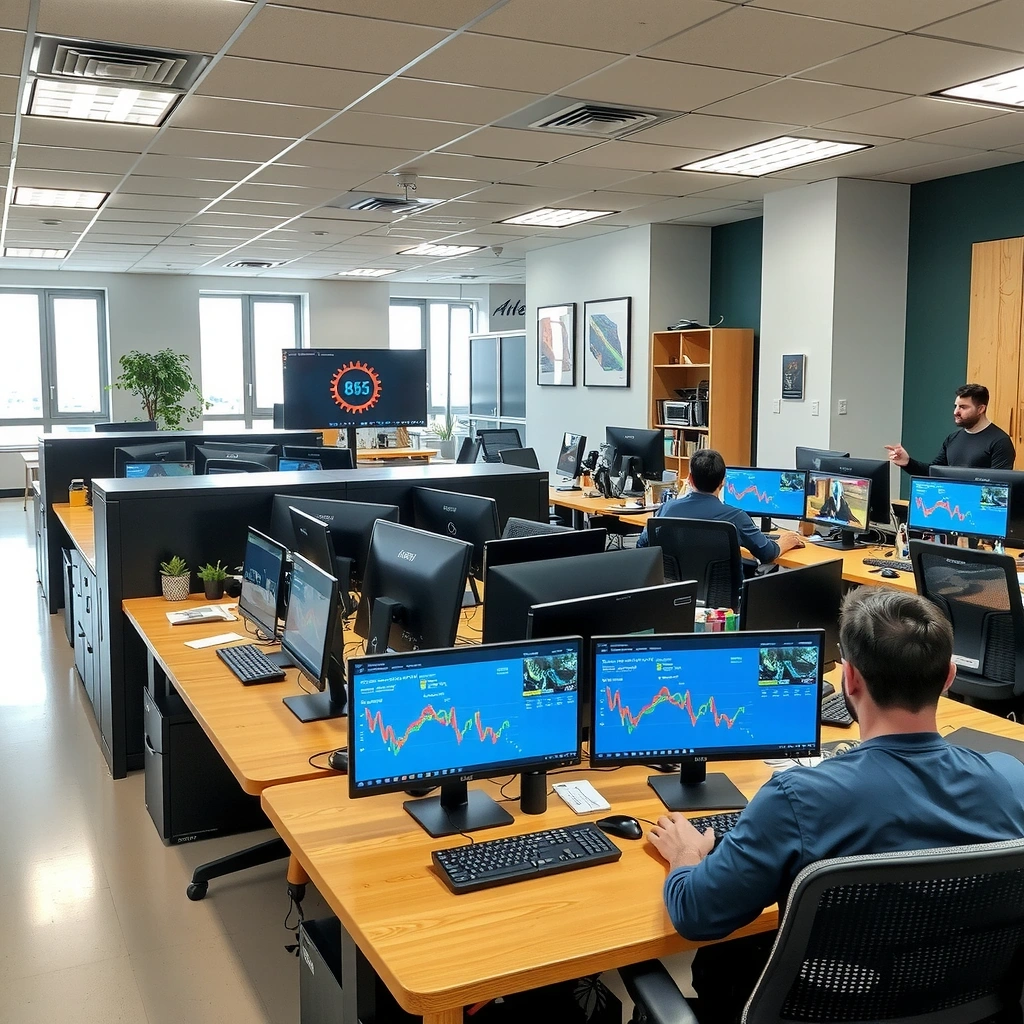 AhendiFe modern office and team 2024