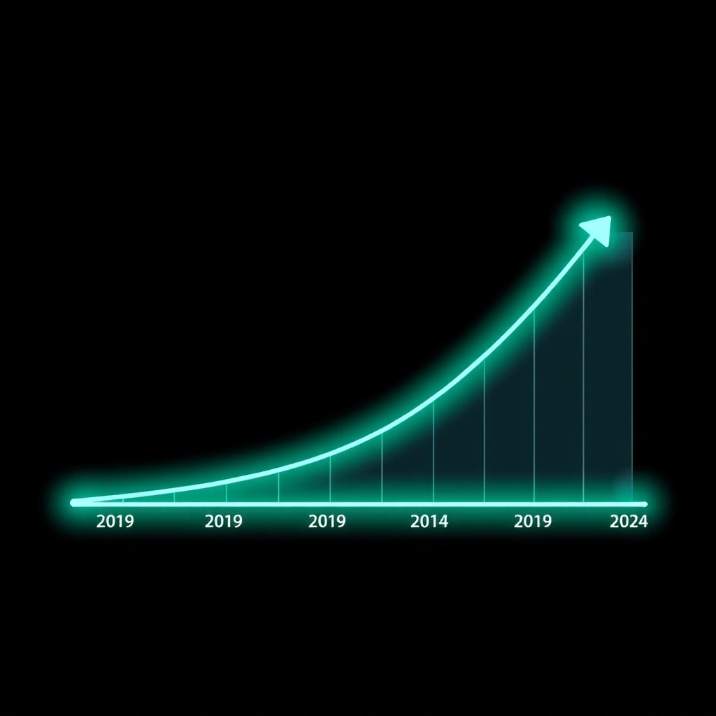 Revenue growth chart